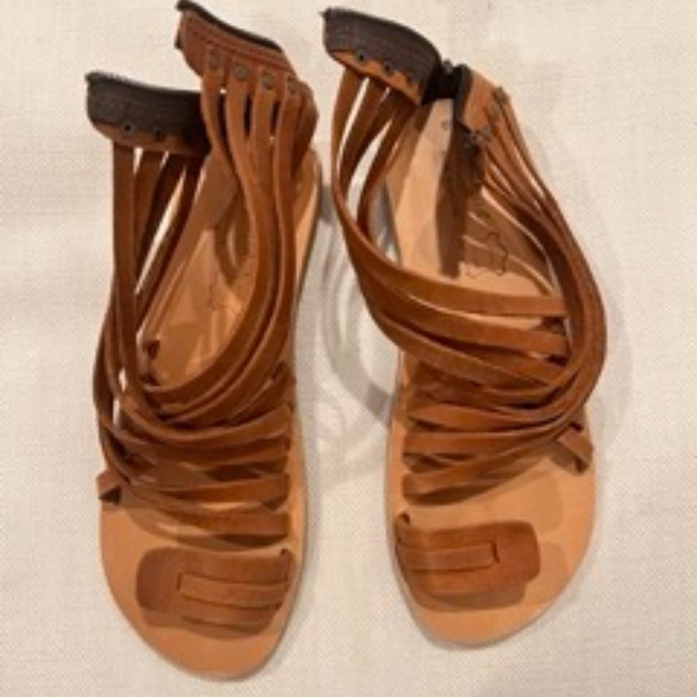 Emmanuela Real leather sandals